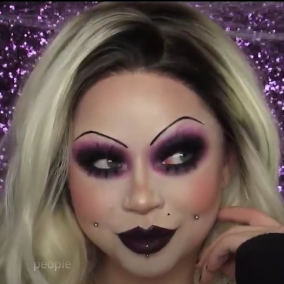 🌟🧚‍♀BRIDE OF CHUCKY Smashbox DISCONTINUED Masters Of Horror Cream Shadow NWT - Picture 2 of 10